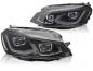 Preview: VOLL LED Scheinwerfer Set für VW Golf 7 12-17 schwarz mit dyn. Blinker